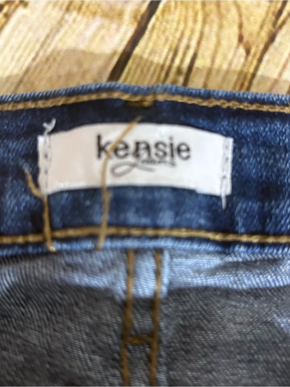 Kensie Jeans Women’s 10 Blue The Effortless Skinny Crop - Picture 7 of 10